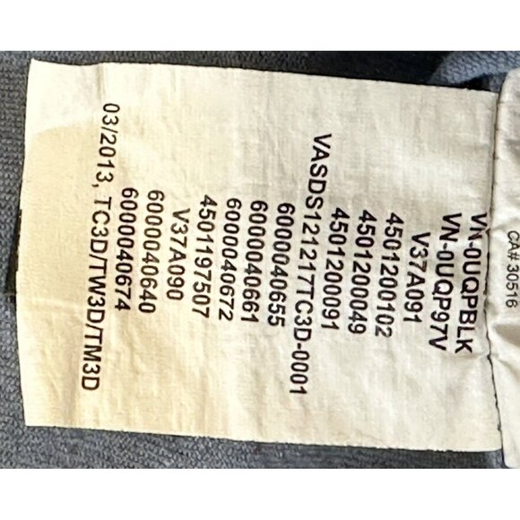 Vans Off The Wall Mens Shirt Button Up Classic Casual Pockets Chambray Medium - Picture 10 of 14